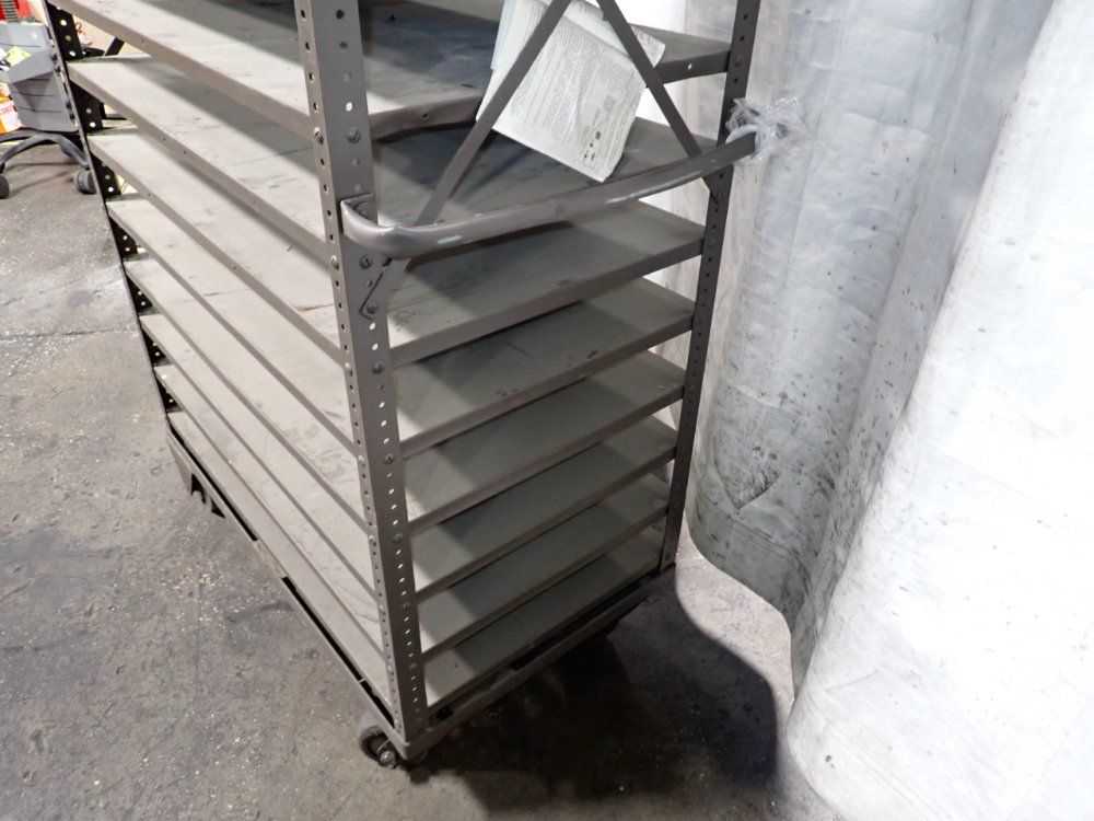 15 Shelves, 42" X 24" Portable Cart