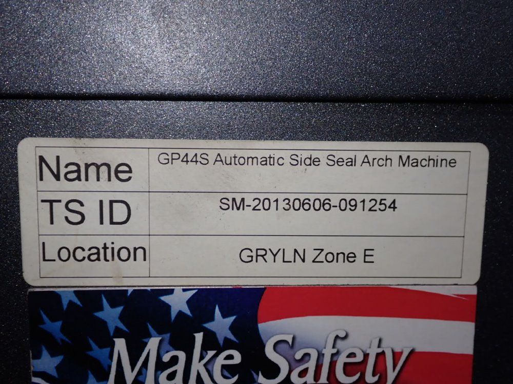 Polychem 31" X 47" Automatic Side Seal Arc Machine - Gp44s