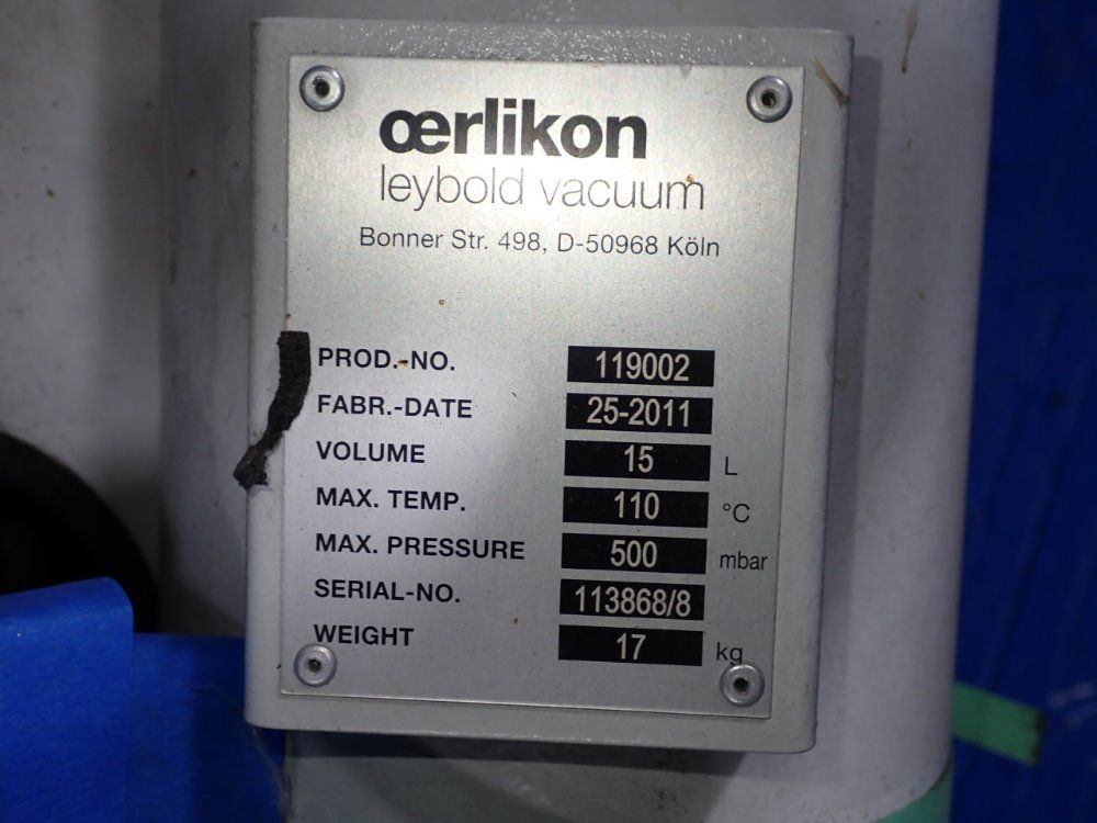 Leybold Vacuum Pump - Sp250