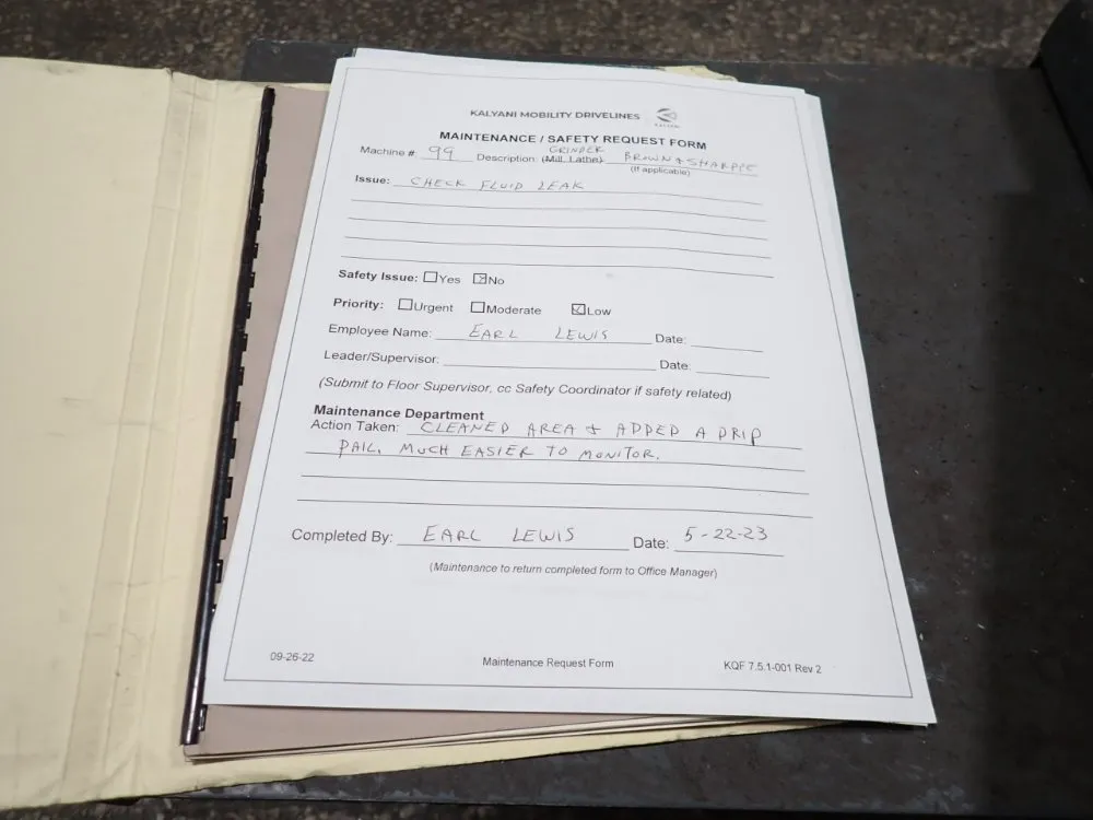 Brown & Sharpe Cylindrical Grinder - No 3