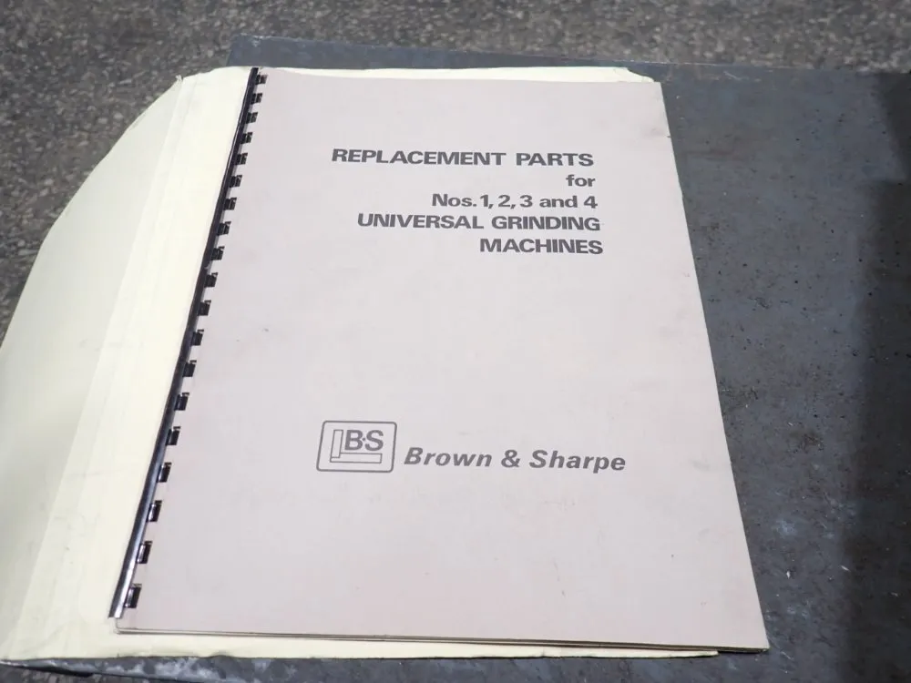 Brown & Sharpe Cylindrical Grinder - No 3