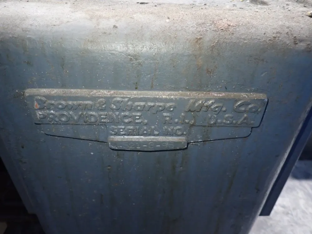 Brown & Sharpe Cylindrical Grinder - No 3