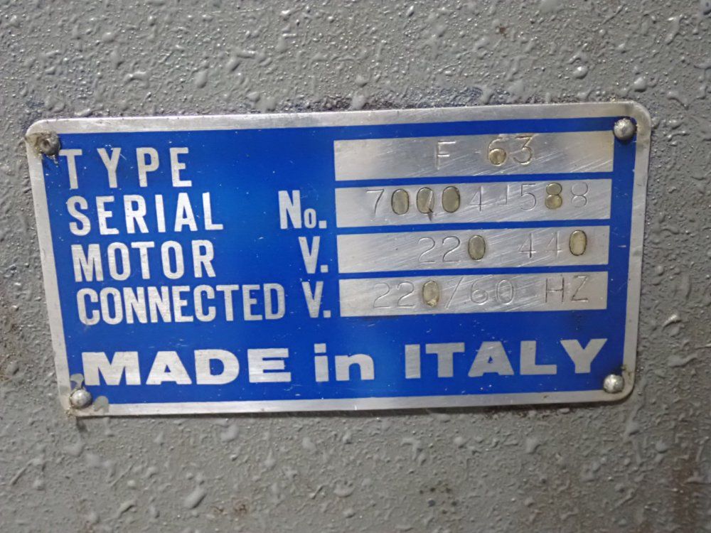 Hudson Machinery Die Cutting Press - F63hs