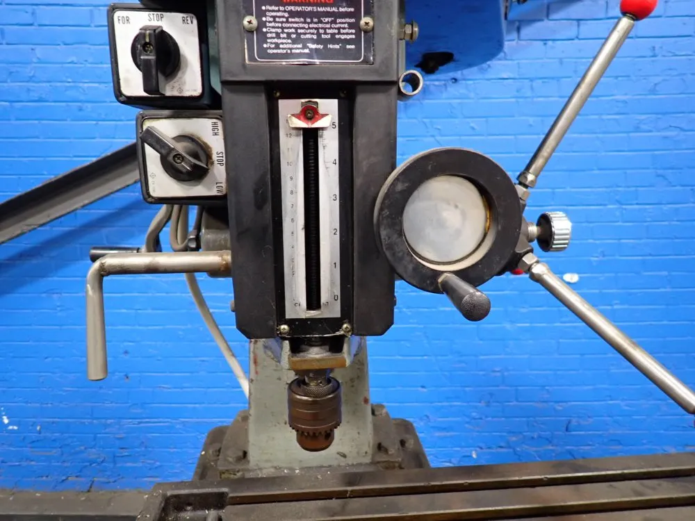 Loctite 28" X 8" Vertical Mill