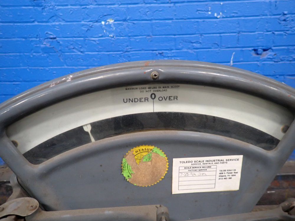 Toledo 40 Lbs Scale - 3410