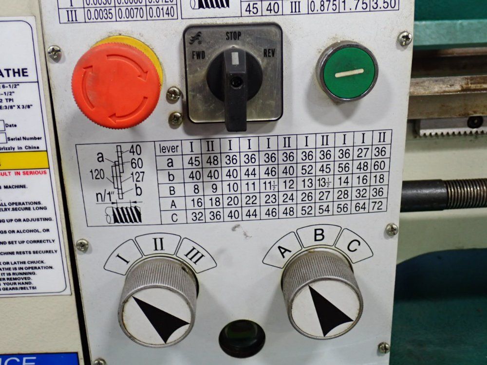 Grizzly 10" X 23" Lathe - G0602