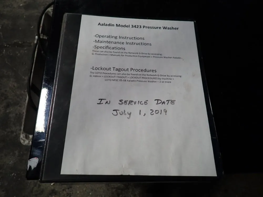 Aaladin 2300 Psi Pressure Washer - 3423
