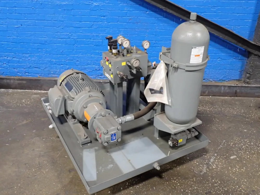 Parker/nfp 15 Hp Hydraulic Unit - 35v-30-a-1-a-20