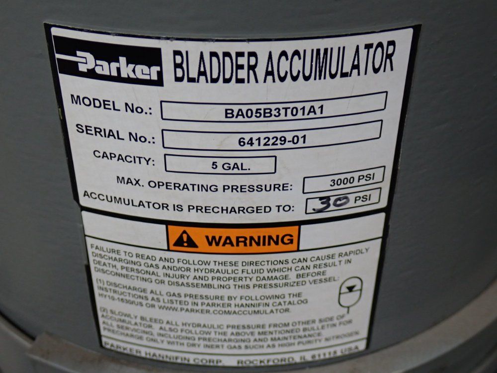 Parker/nfp 15 Hp Hydraulic Unit - 35v-30-a-1-a-20