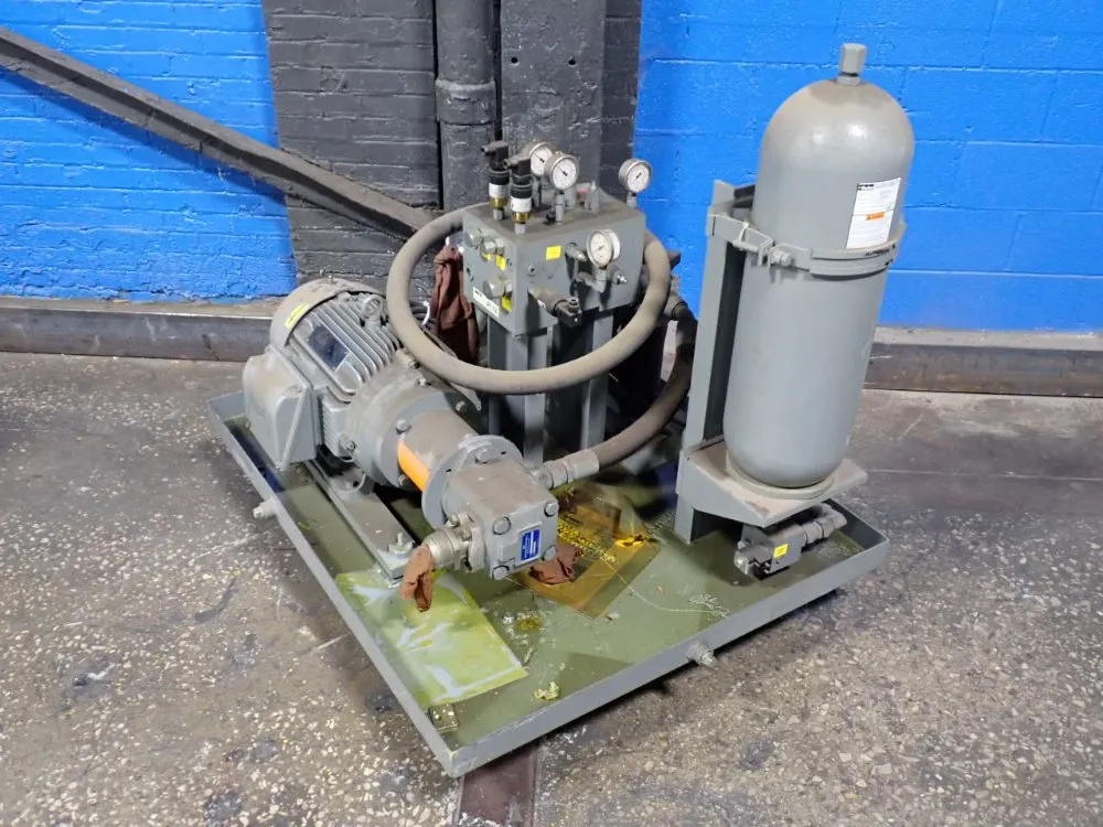 Parker/nfp 15 Hp Hydraulic Unit - 35v-30-a-1-a-20