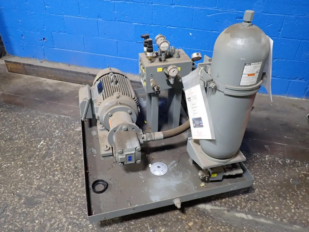 Parker/nfp 15 Hp Hydraulic Unit - F3-35v-30-a-1-a-20