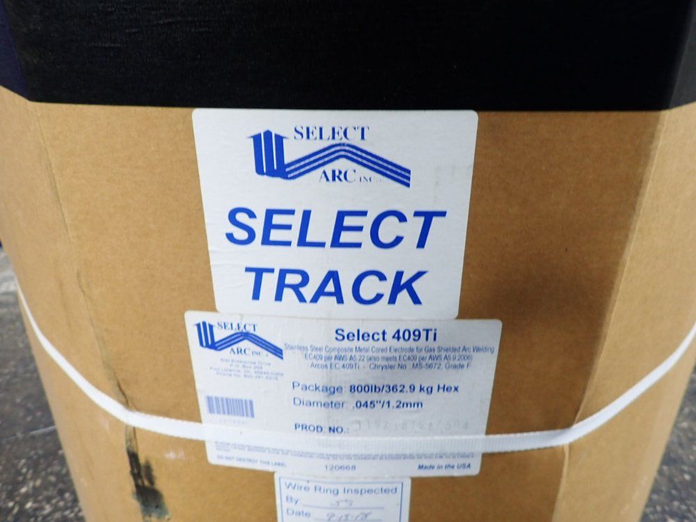 Select Arc 0.045" S/s Welding Electrode Wire - 409ti