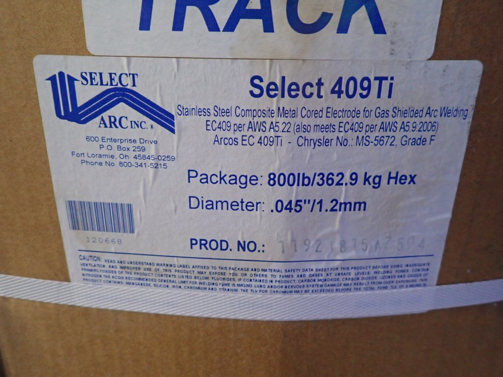 Select Arc 0.045" S/s Welding Electrode Wire - 409ti