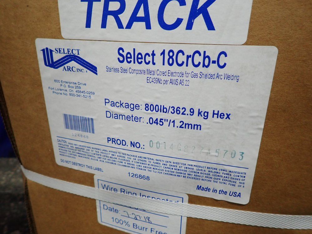 Select Arc S/s Welding Electrode Wire - 18crcb-c