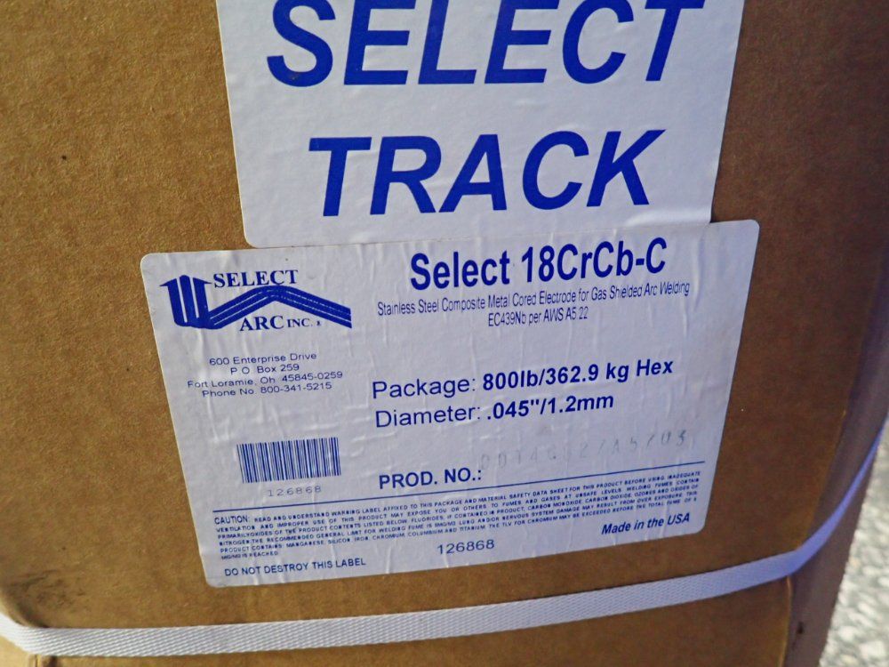Select Arc S/s Welding Electrode Wire - 18crcb-c