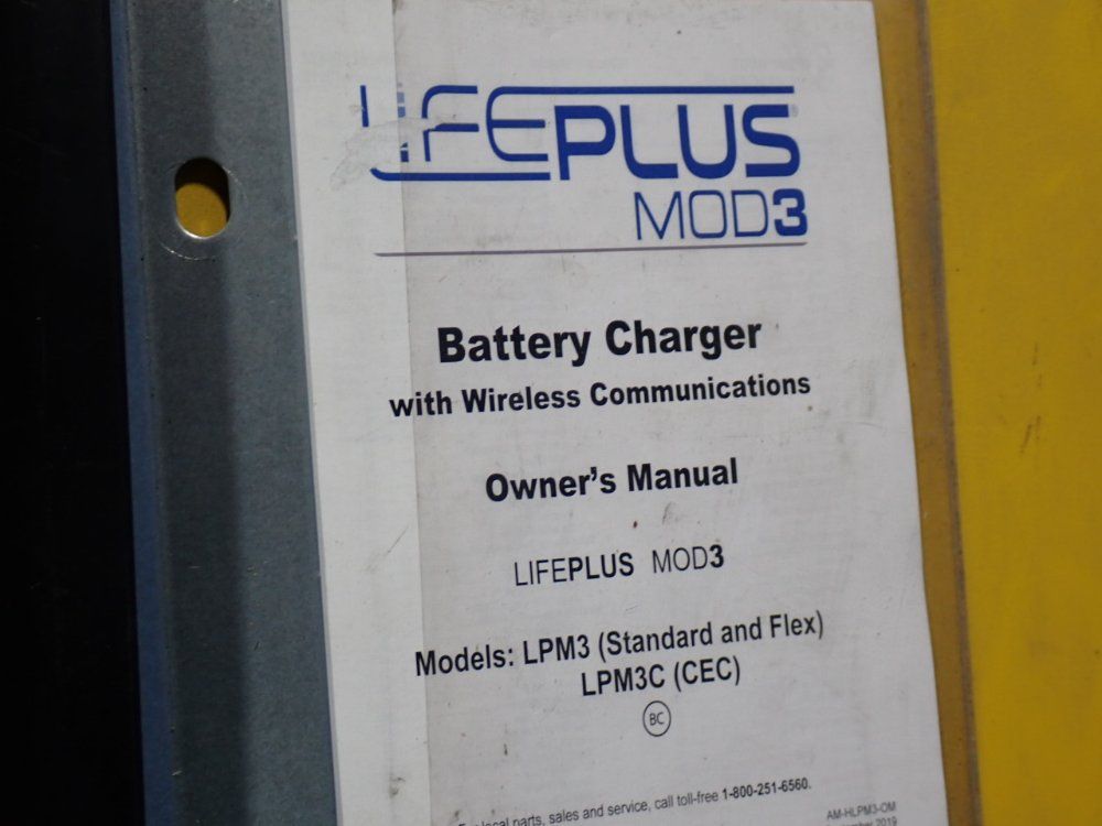 Hawker 24/36/48 V - 2000 Ah Battery Charger - Lpm3-48f-320y
