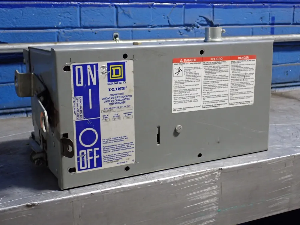 Square D 60 Amp / 480 Vac Bus Plug - Pfc34060g