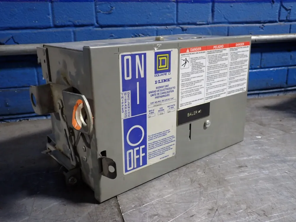 Square D 30 Amp / 600 Vac Bus Plug - Pfa36030g