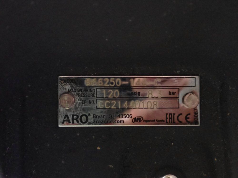 Ingersoll-rand Air-operated Double Diaphragm Pump - 666250-144-c