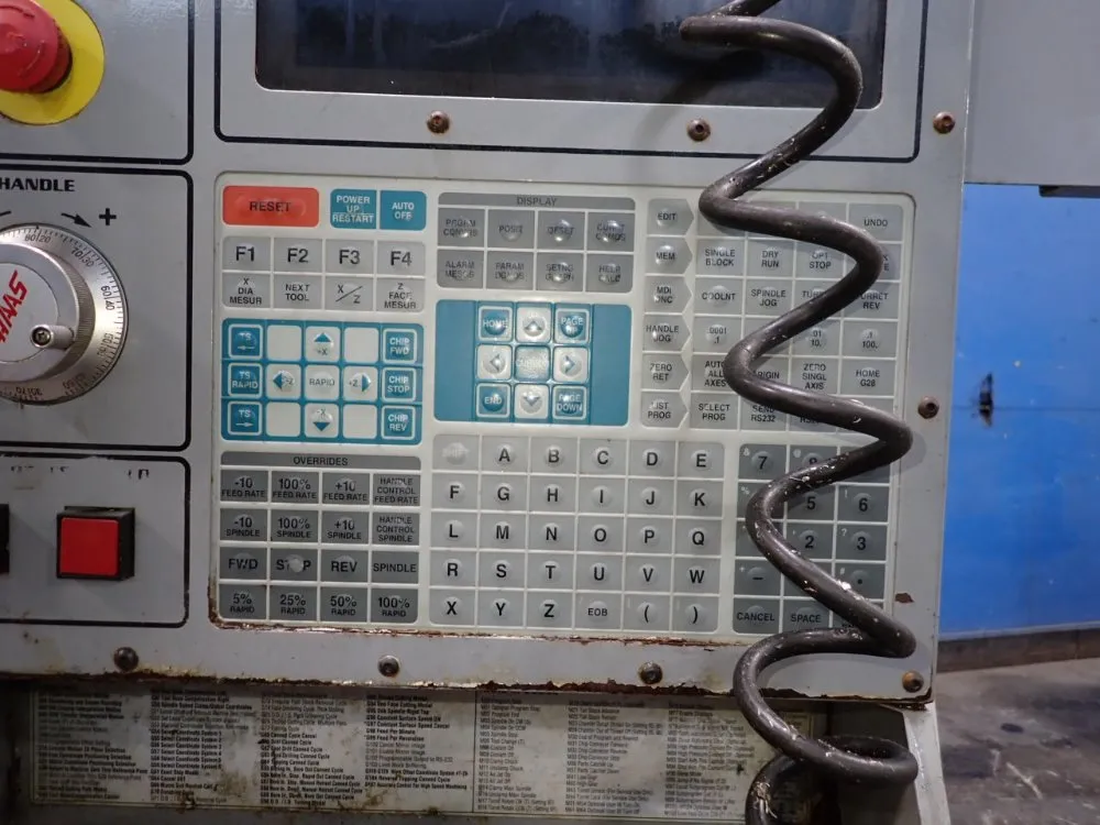 Haas Cnc Lathe - Sl20t