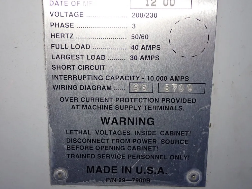 Haas Cnc Lathe - Sl20t