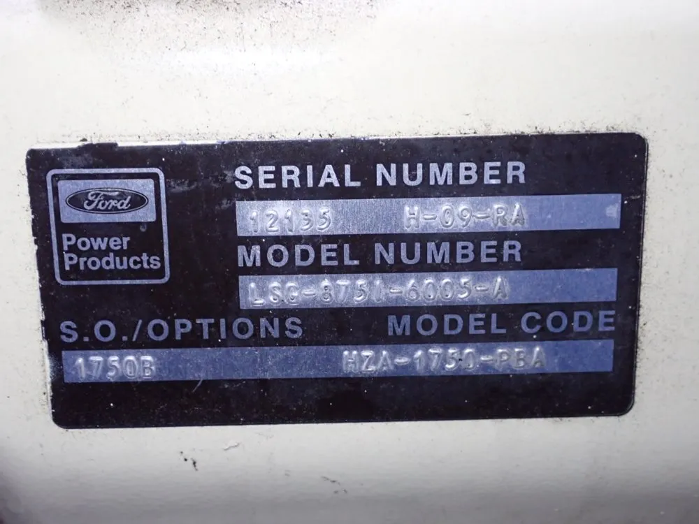 Kohler Generator - 100 / Lsg-8751-6005-a