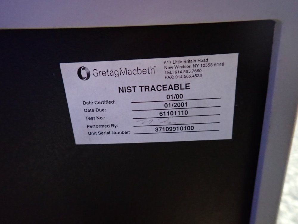 Gretag Macbeth Spectrophotometer - Spl-iii