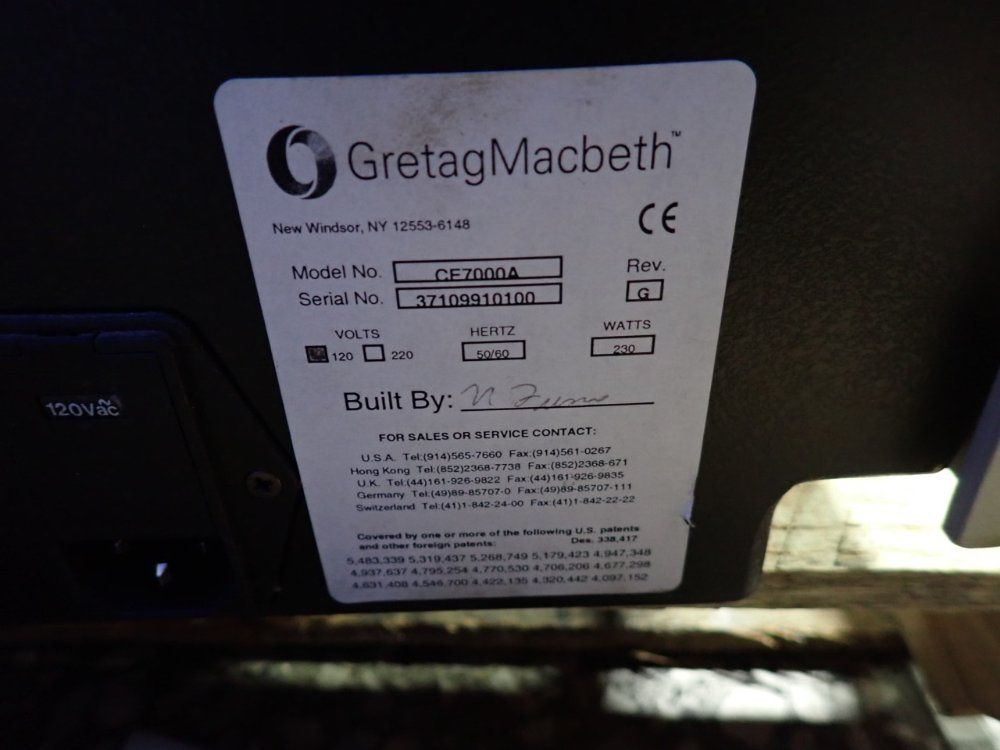 Gretag Macbeth Spectrophotometer - Spl-iii