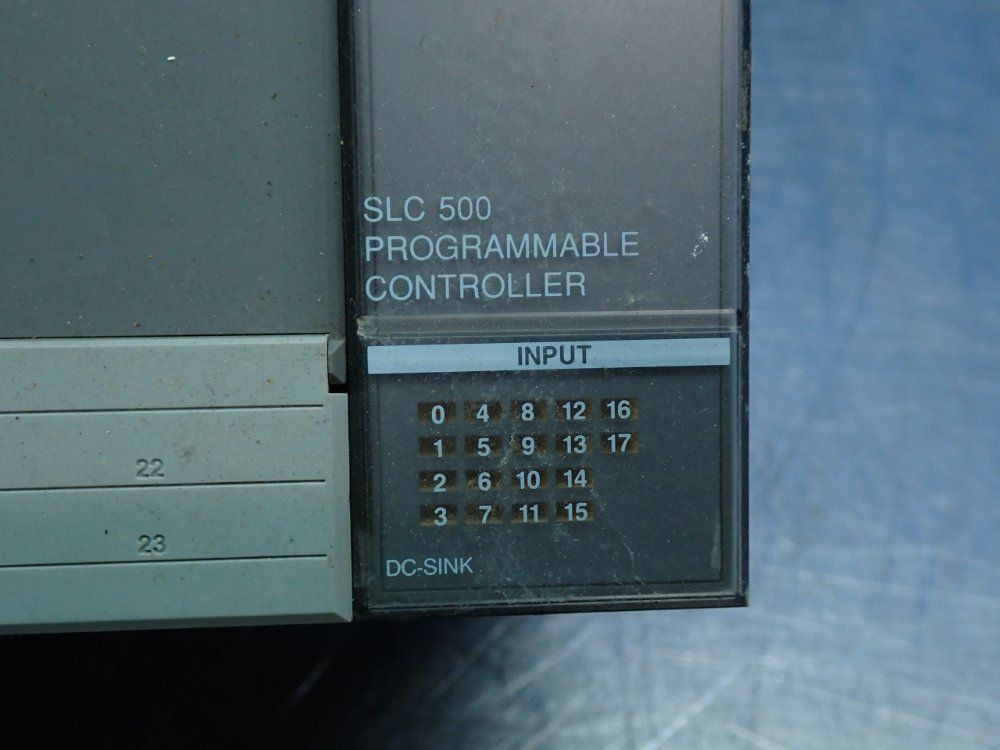 Allen Bradley 18-input 12-output Slc500 Fixed I/o Processor Module - 1747-l30d