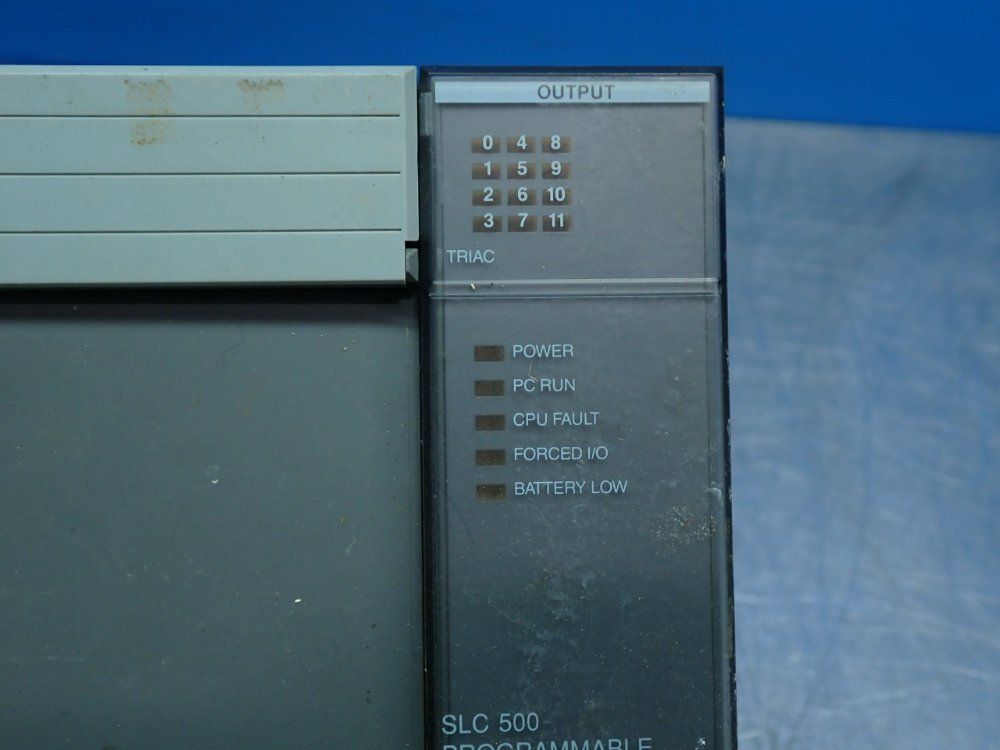 Allen Bradley 18-input 12-output Slc500 Fixed I/o Processor Module - 1747-l30d