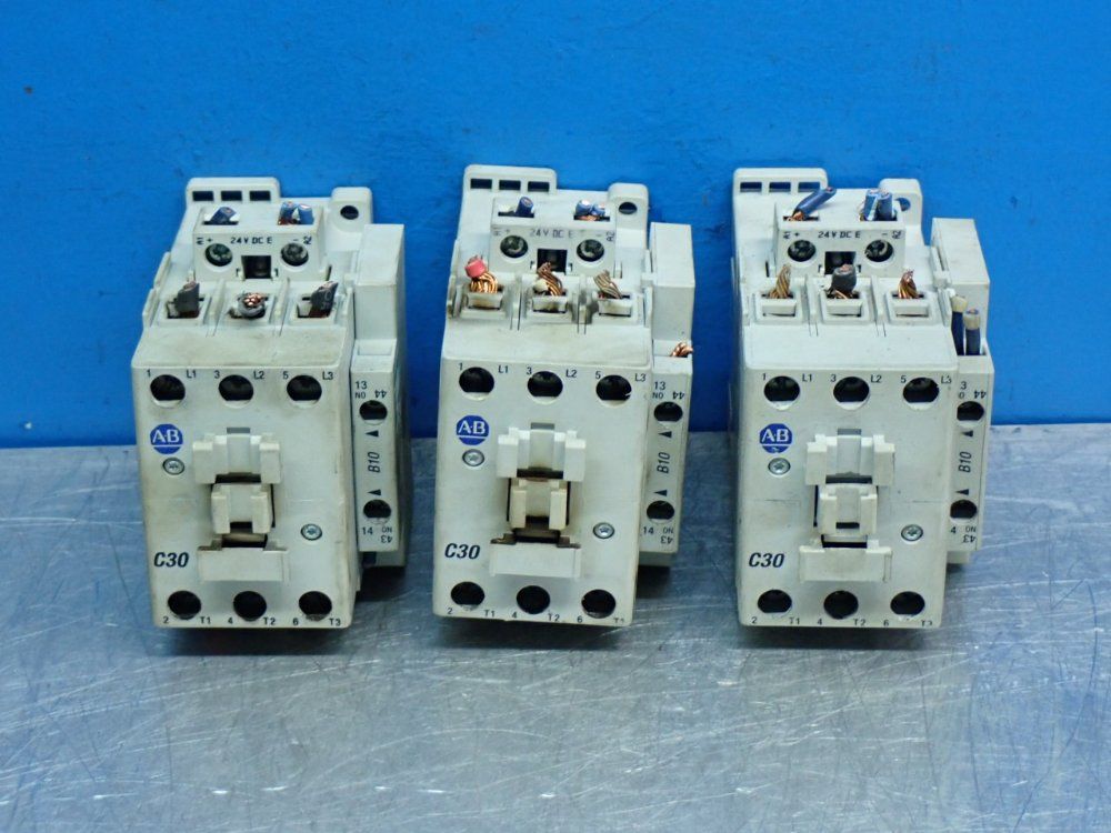 Allen Bradley 100-c Series Contactor, 3pcs - 100-c30e*00