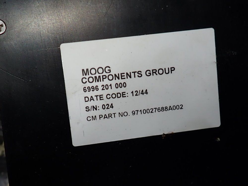 Moog Components Group Servo Actuator - 6996 201 000