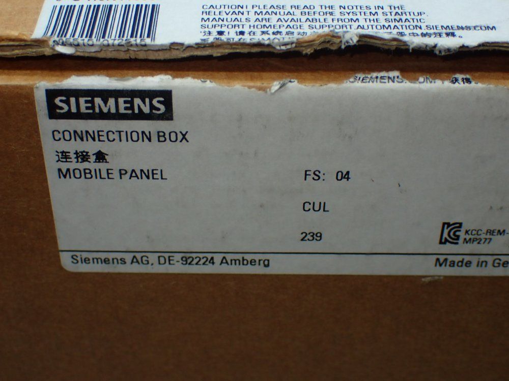 Siemens Connection Box Pn Plus - 6av6 671-5ae11-0ax0