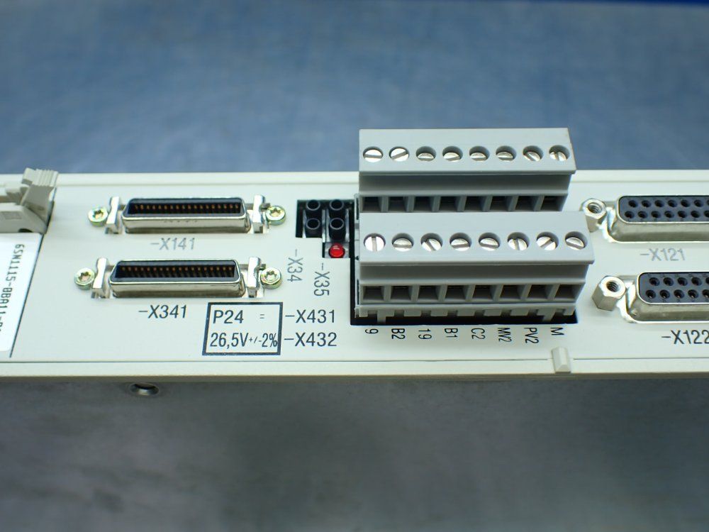 Siemens Simodrive 611 Controller Board W/ 6sn1162-1aa00-0aa0 - 6sn1115-0ba11-0aa1