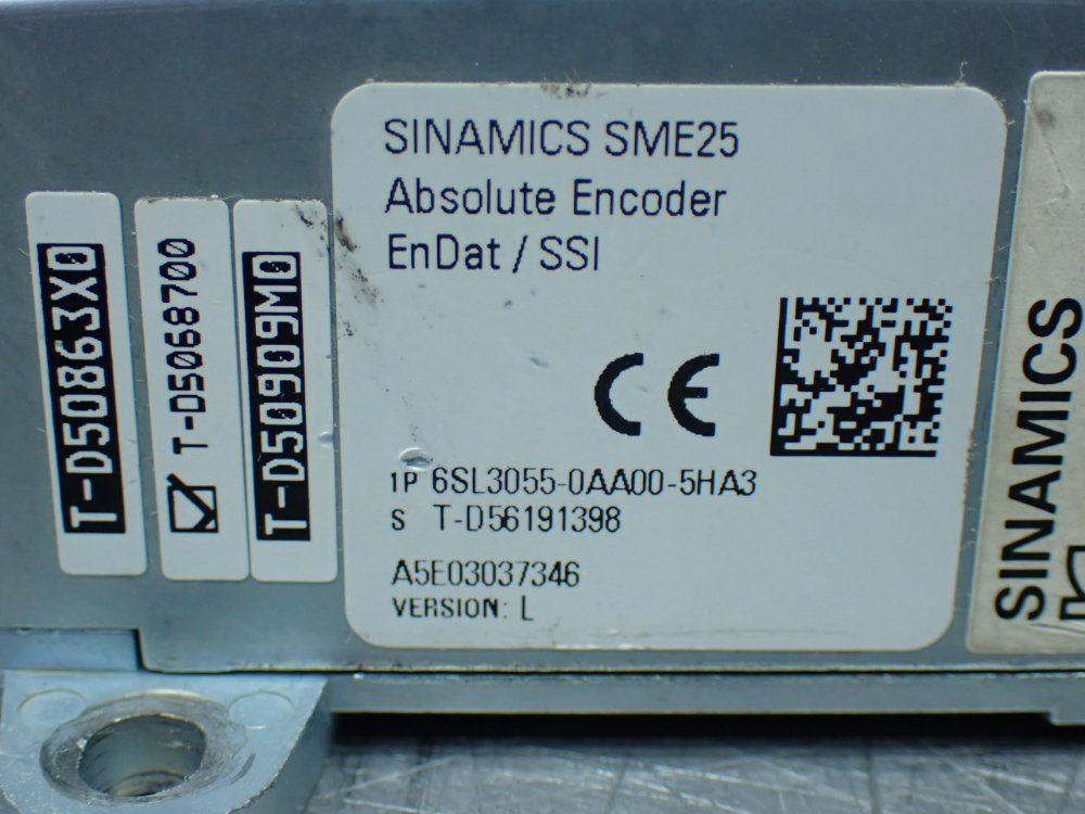 Siemens Sinamics Sme25 Absolute Encoder Unit. - 6sl3055-0aa00-5ha3