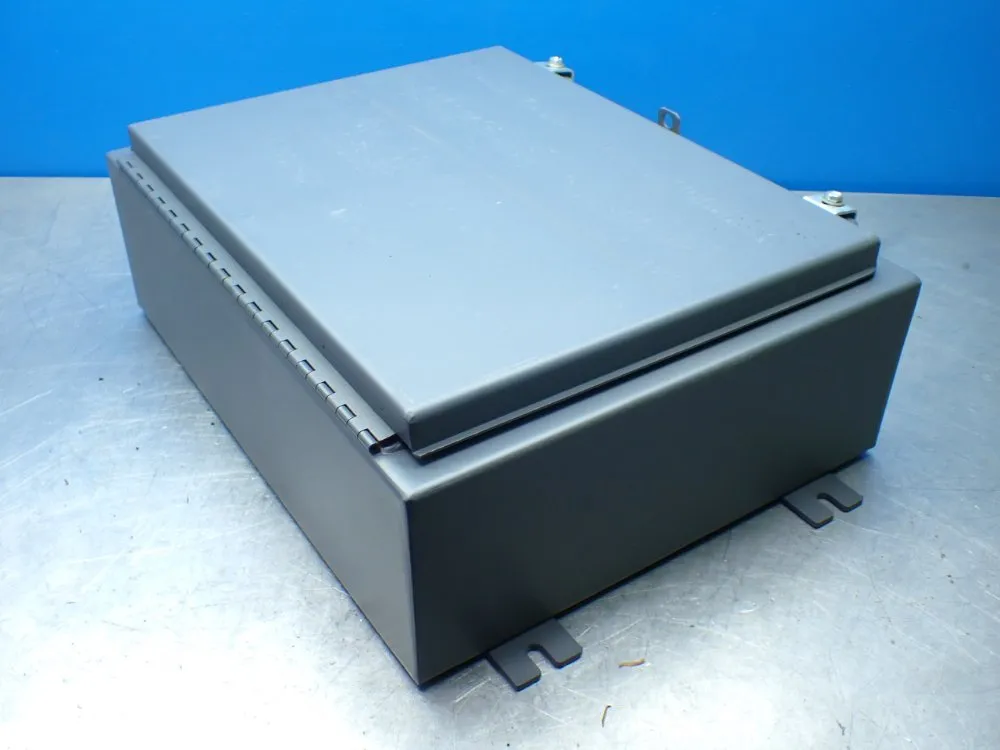 Wiegmann Wall Mount Enclosure. Orange Interior, Primer Exterior - 1-n12-2016