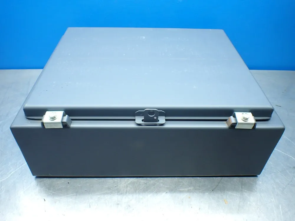 Wiegmann Wall Mount Enclosure. Orange Interior, Primer Exterior - 1-n12-2016