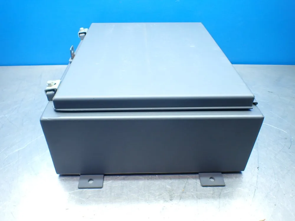 Wiegmann Wall Mount Enclosure. Orange Interior, Primer Exterior - 1-n12-2016