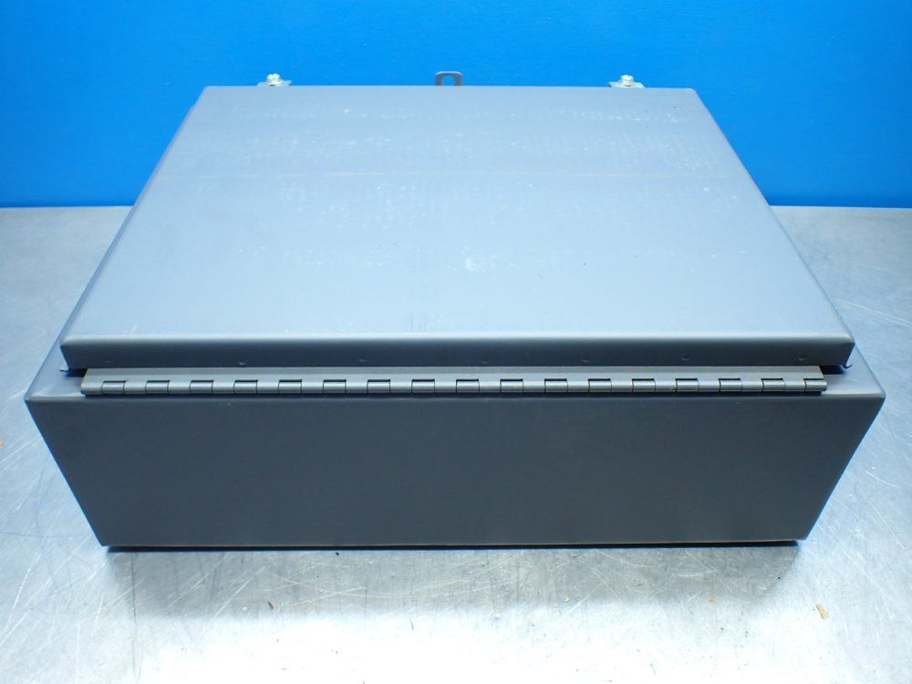 Wiegmann Wall Mount Enclosure. Orange Interior, Primer Exterior - 1-n12-2016