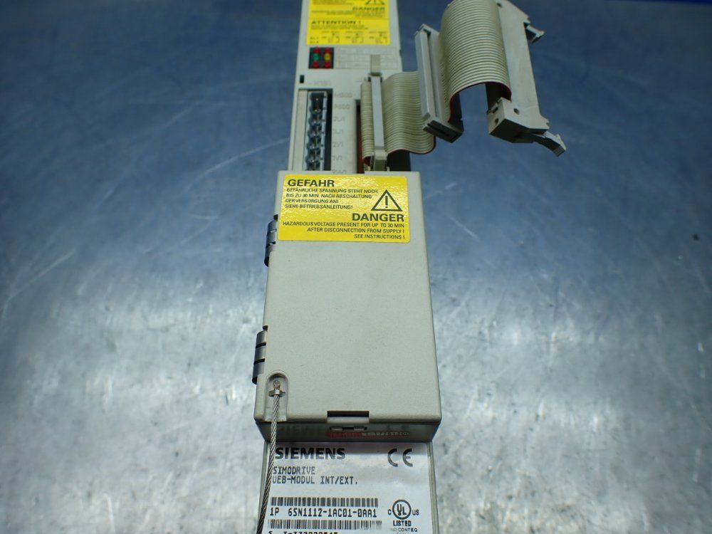 Siemens Simodrive 611 Monitoring Module - 6sn1112-1ac01-0aa1