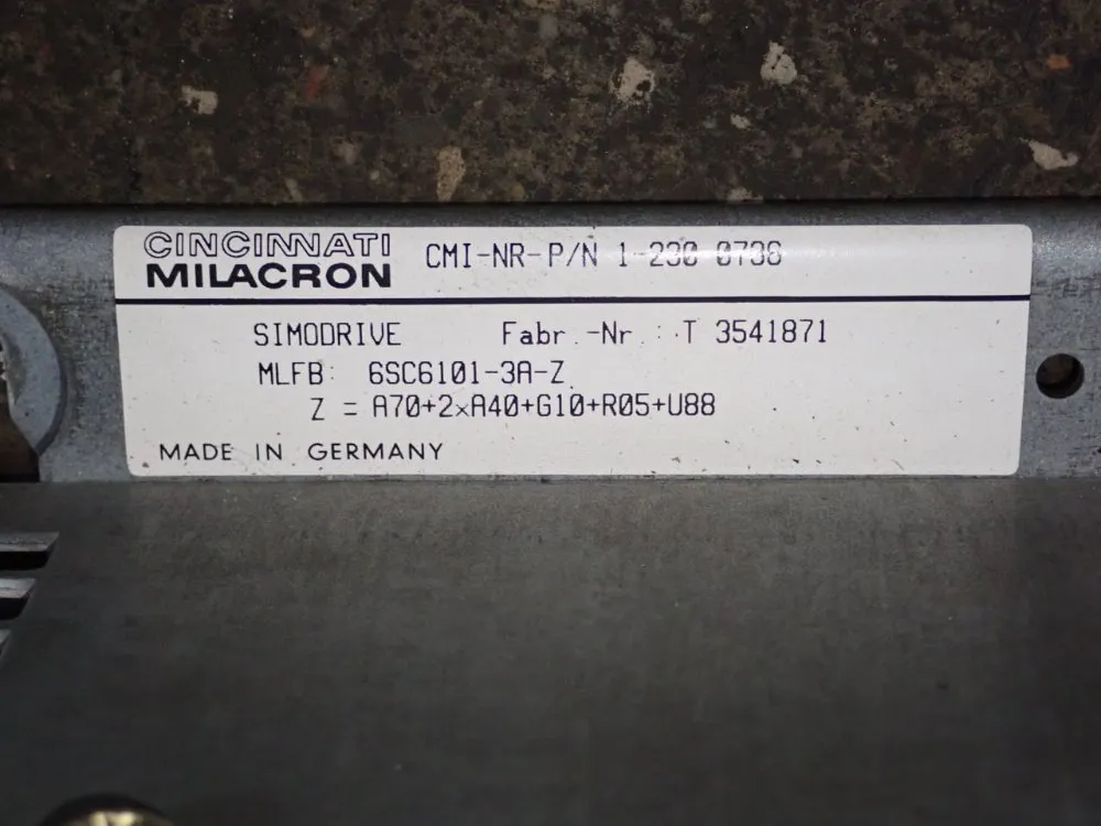 Cincinnati Drive - Simodrive