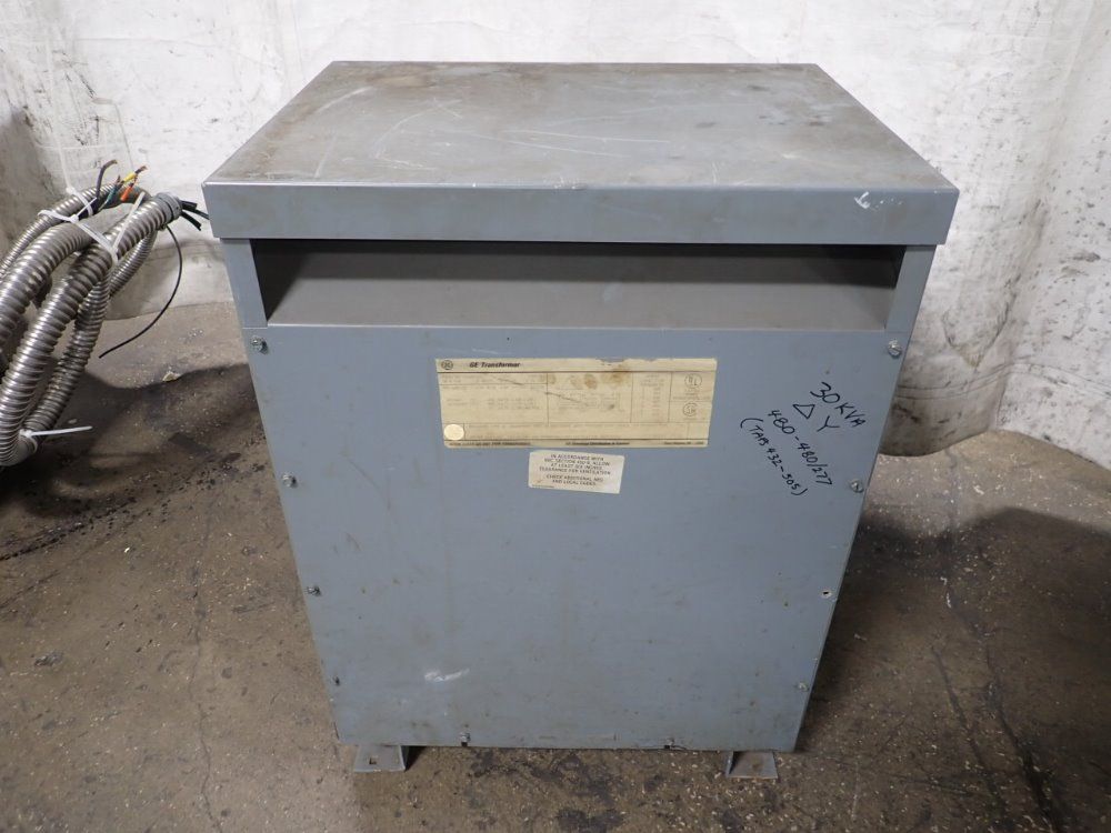 General Electric 30 Kva Transformer - 9t23b3852