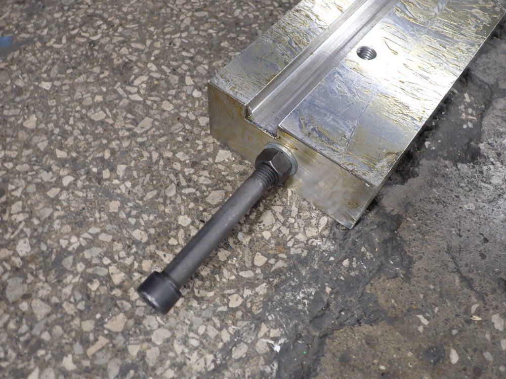 25" X 5 1/2" X 2 1/2" Machining Plate