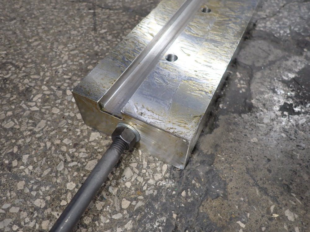 25" X 5 1/2" X 2 1/2" Machining Plate