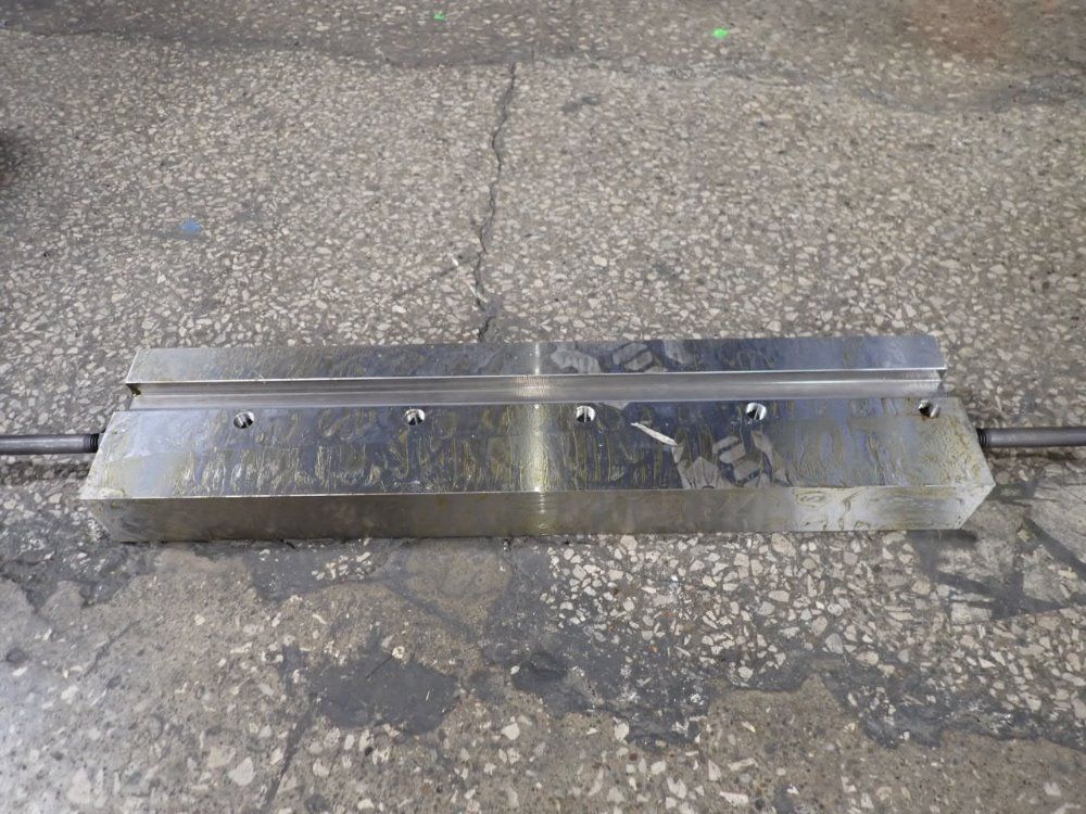 25" X 5 1/2" X 2 1/2" Machining Plate