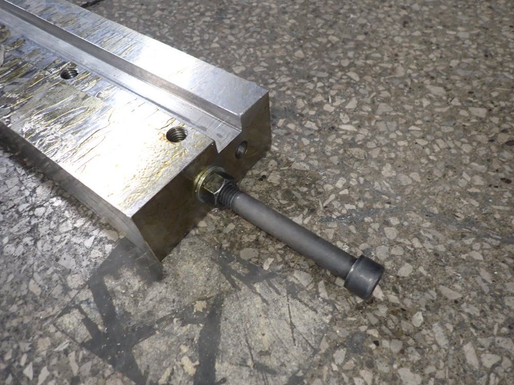 25" X 5 1/2" X 2 1/2" Machining Plate