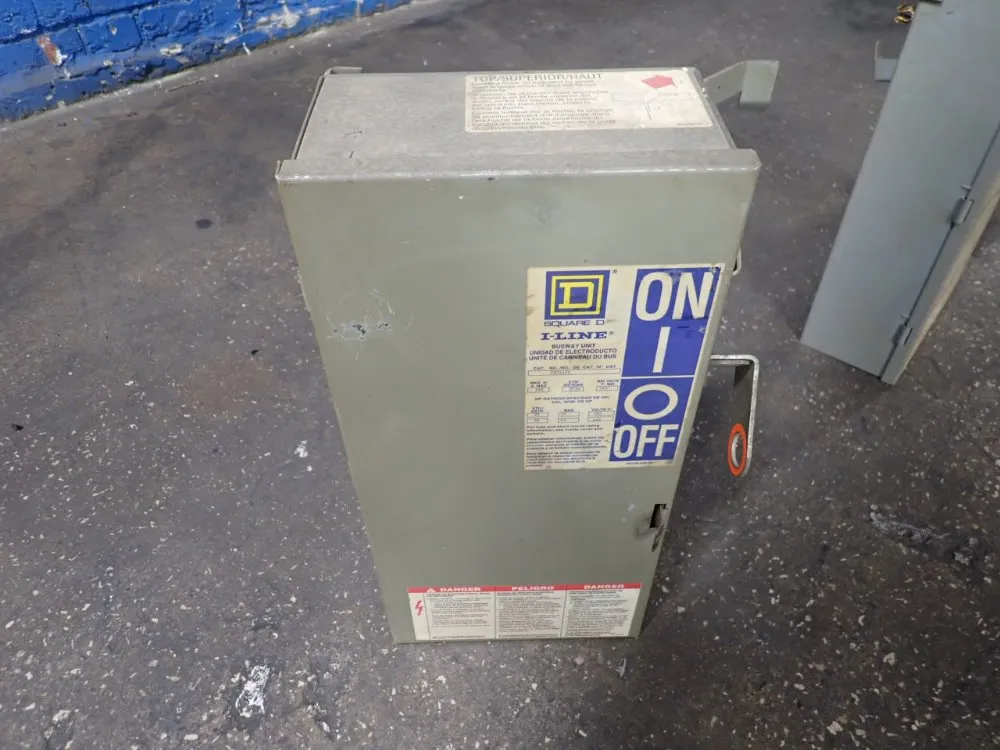 Square D 100 Amp Bus Plug - Pq3610g