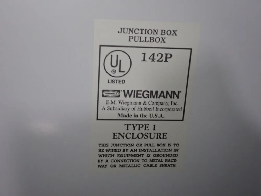 24" X 18" X 6" Electrical Enclosure