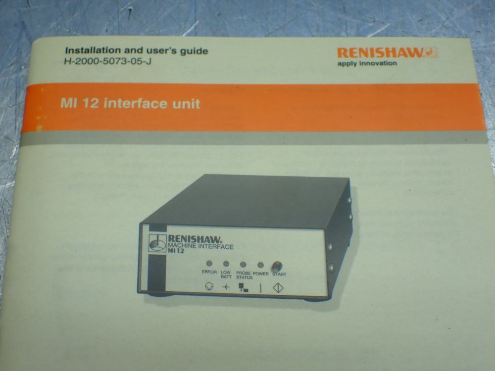 Renishaw Mi12 Machine Interface Unit - A-207-0323-04