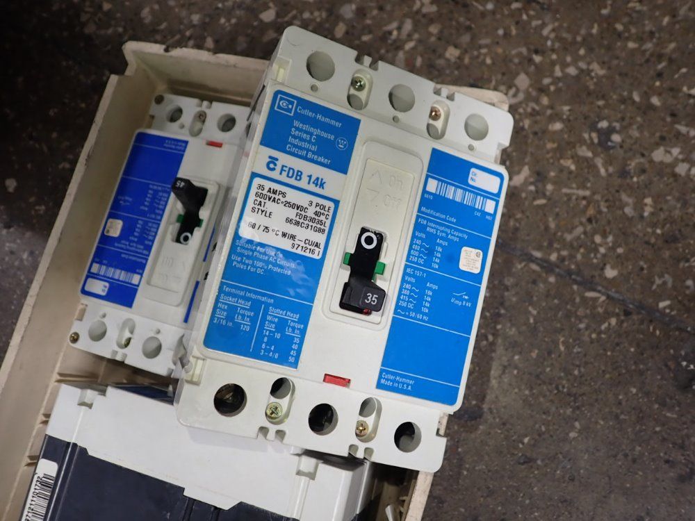 Cutler-hammer 35 Amp Circuit Breakers - Fdb 14k